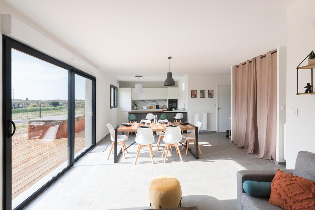Sea House With Jaccuzy Villa Bretteville-sur-Ay Exterior foto
